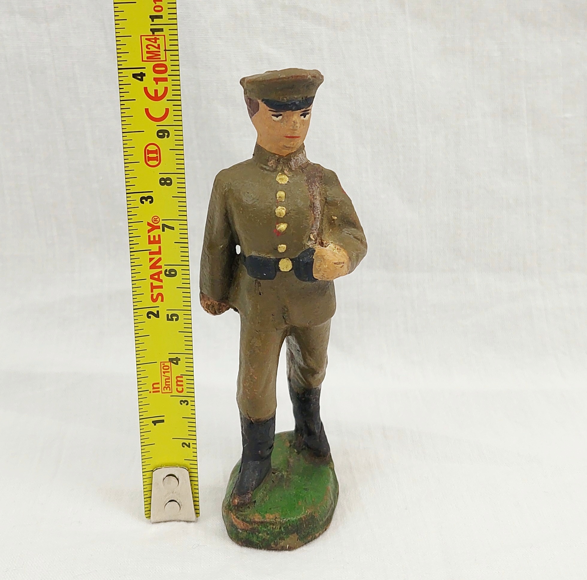 Large WW1 Elastolin British Composite Officer Soldier Figure - Image 6
