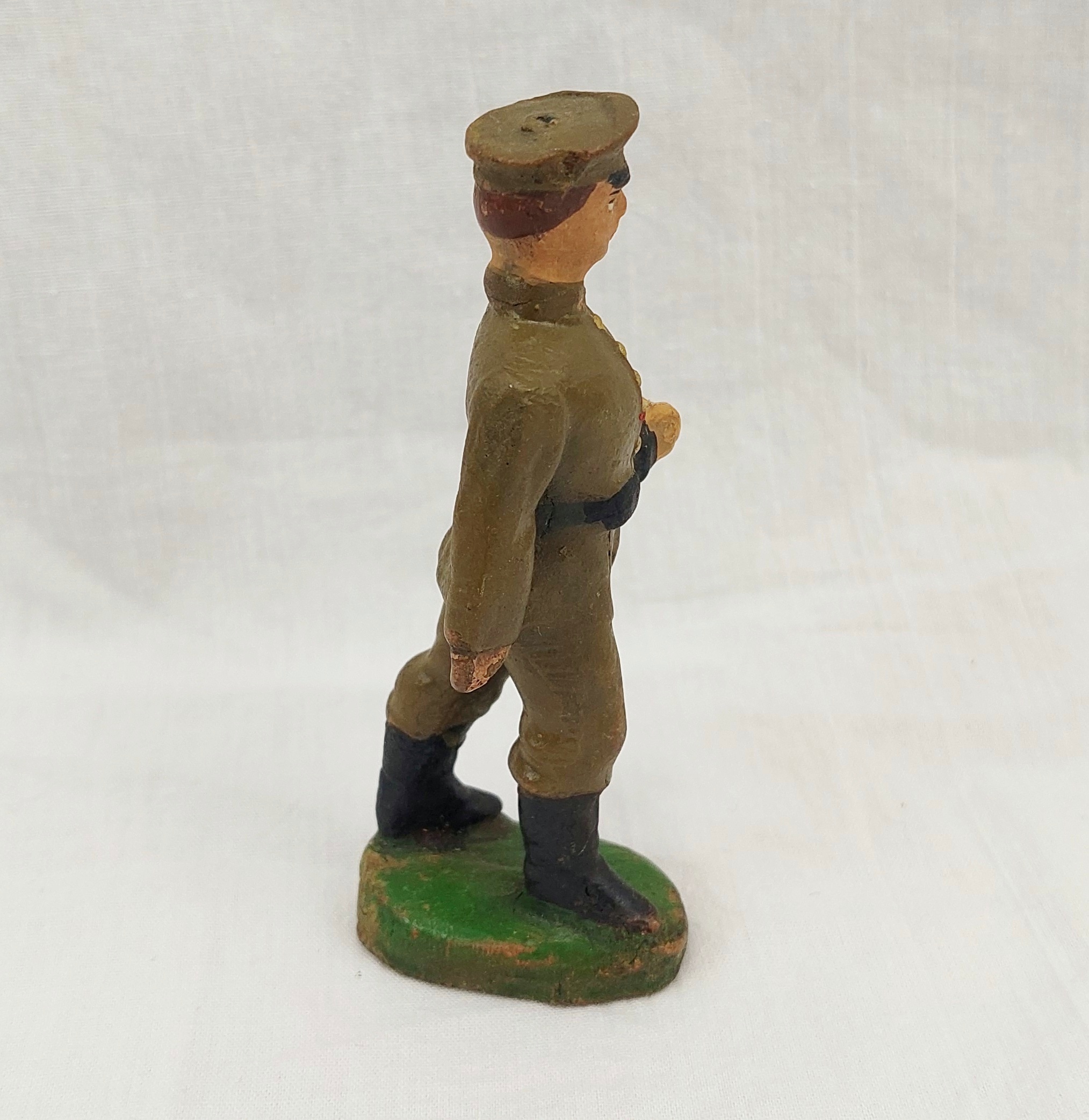 Large WW1 Elastolin British Composite Officer Soldier Figure - Image 3