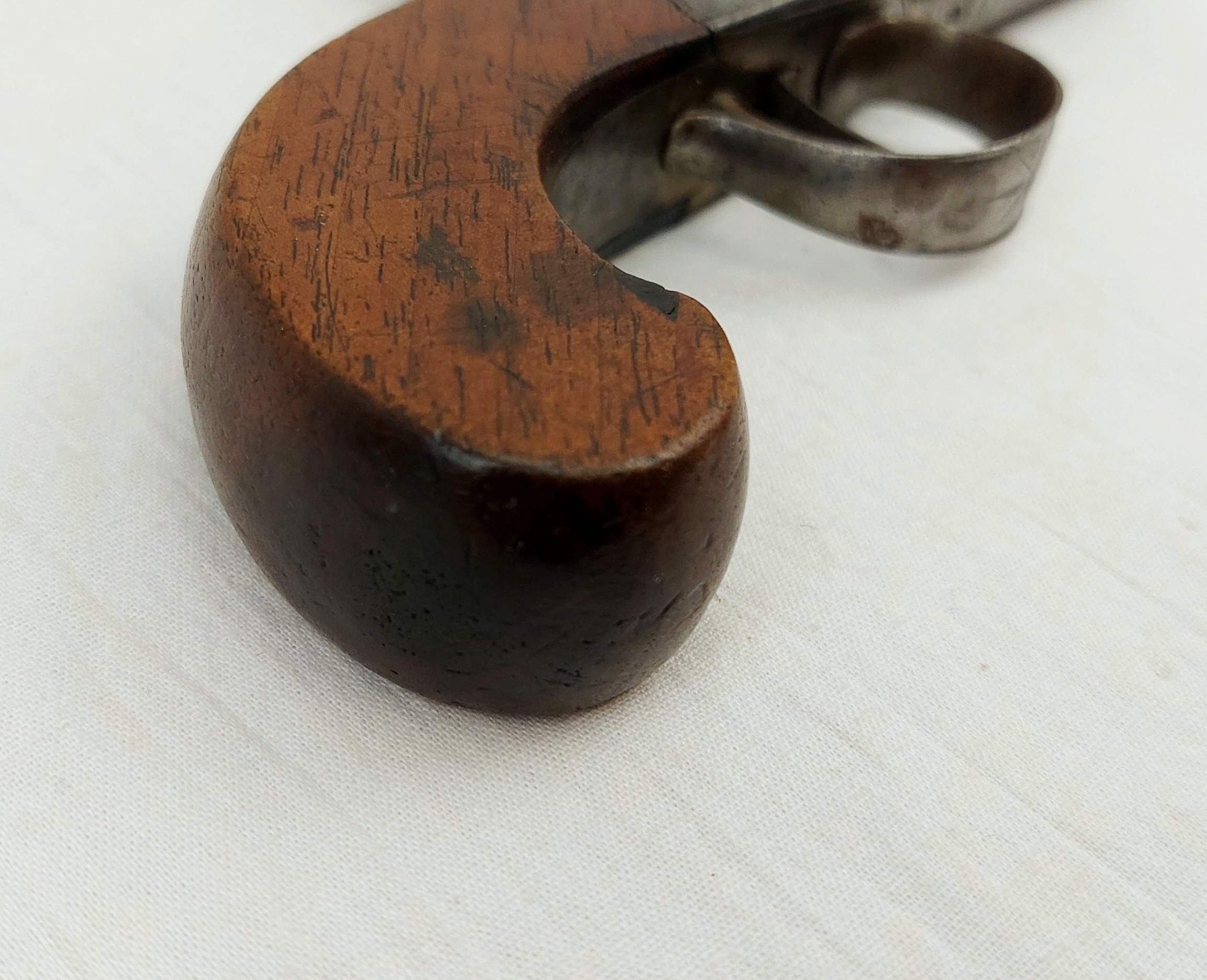 Late 18th Century Turn Off Barrel Boxlock Flintlock Pocket Pistol By Twigg Of London - Image 3