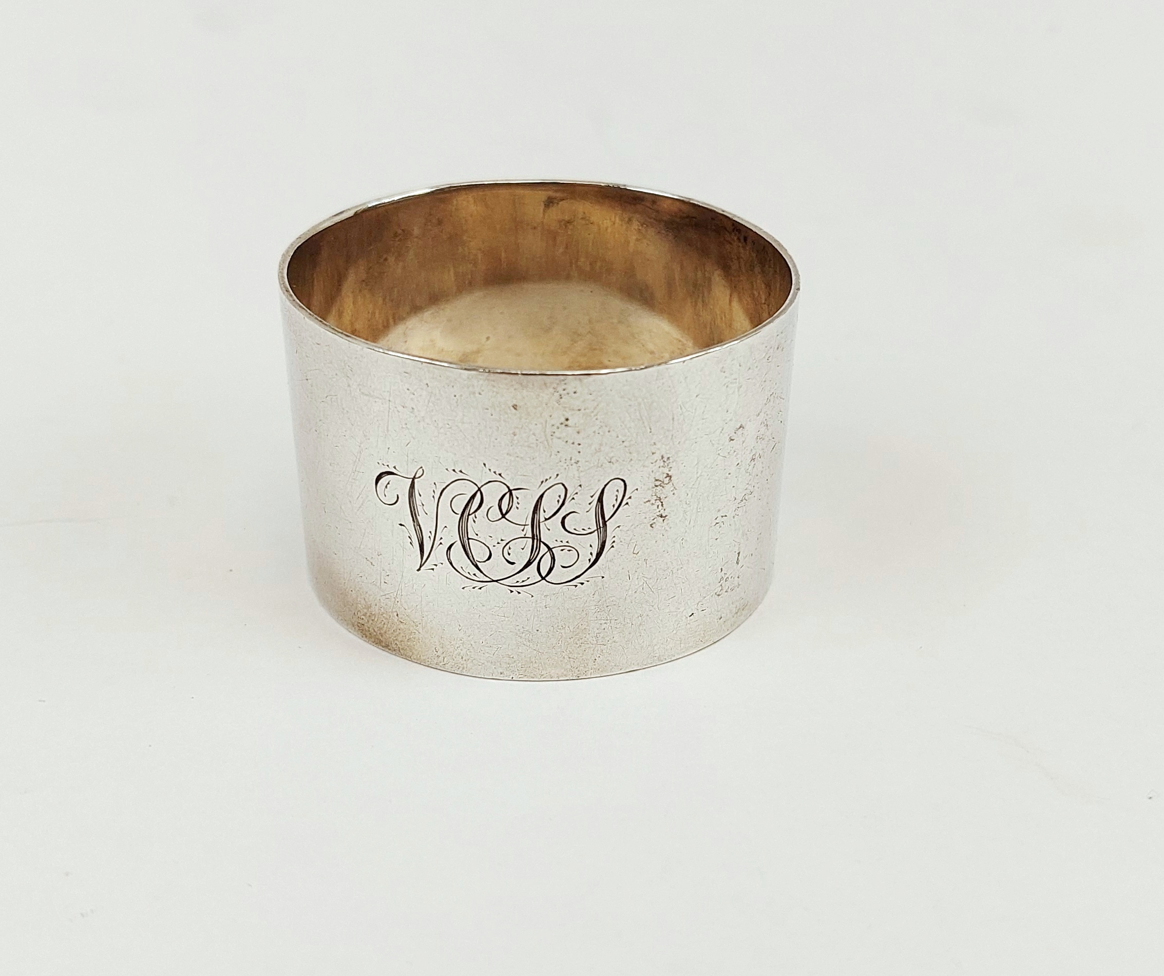 London 1899 Sterling Silver Napkin Ring