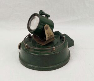 Pre-War Astra Metal Round Based Searchlight