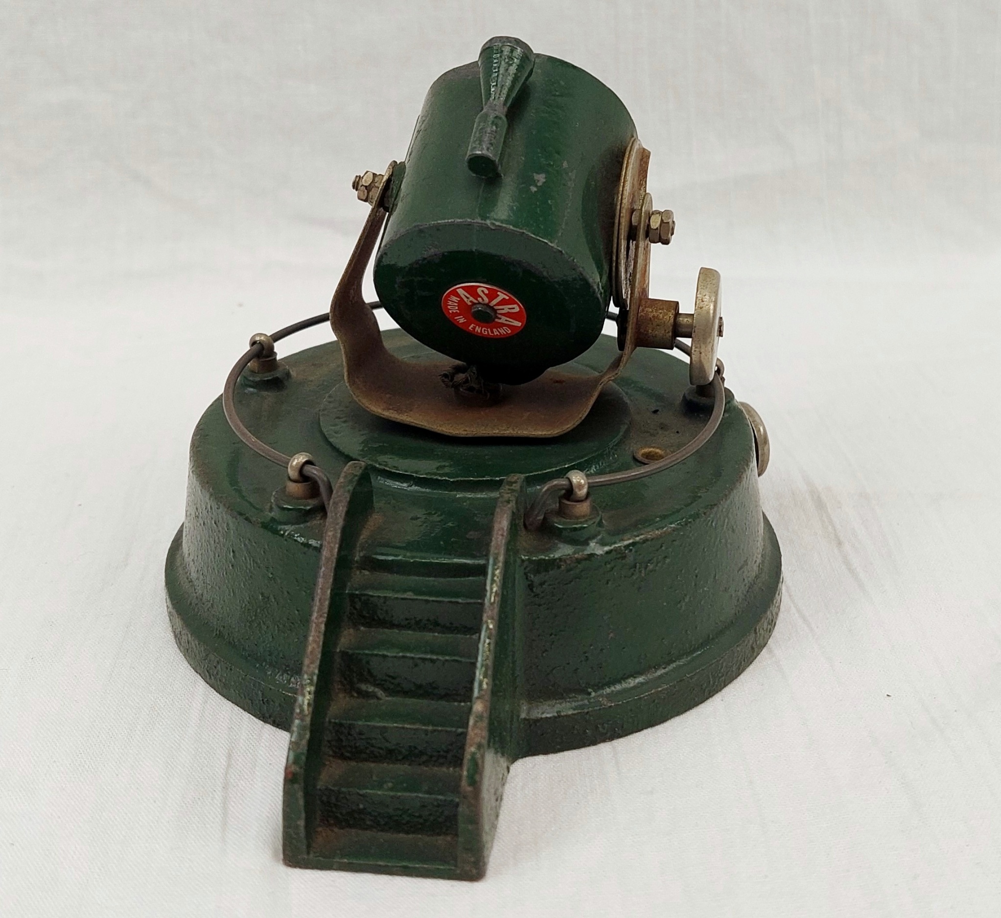 Pre-War Astra Metal Round Based Searchlight - Image 5