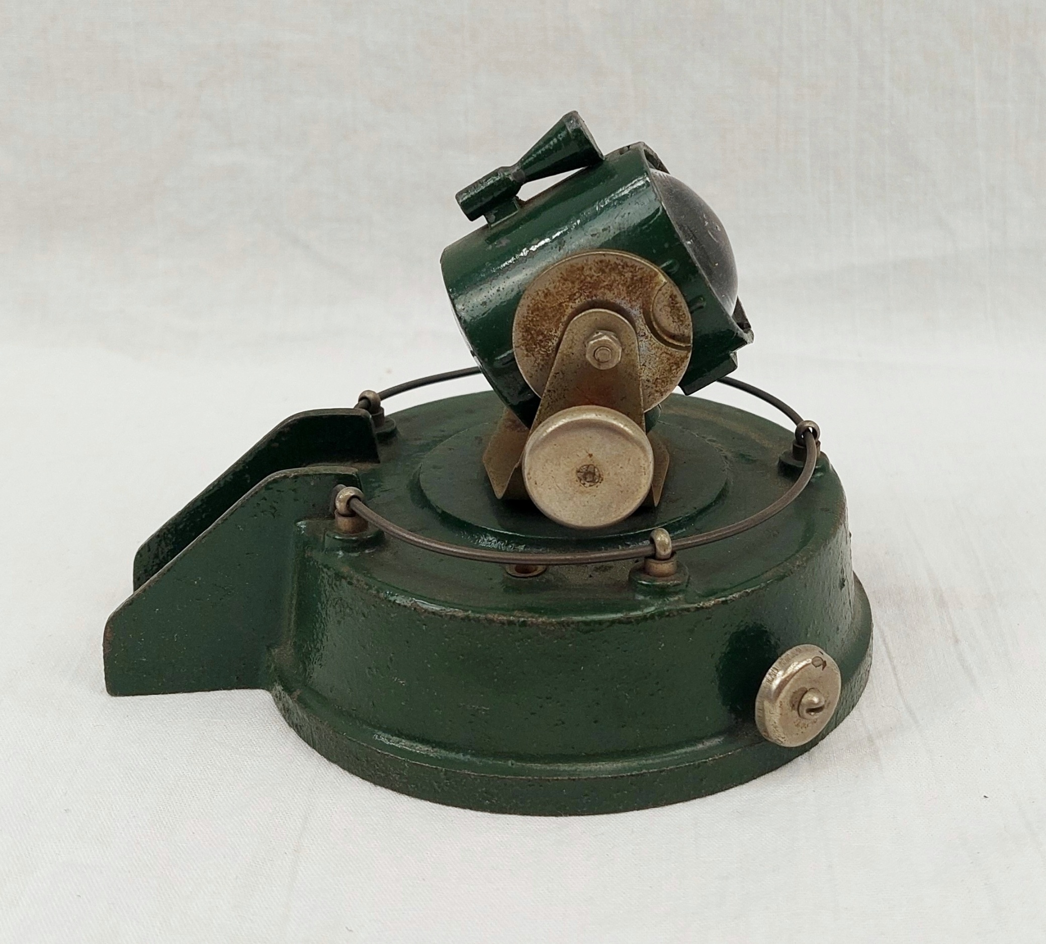 Pre-War Astra Metal Round Based Searchlight - Image 2
