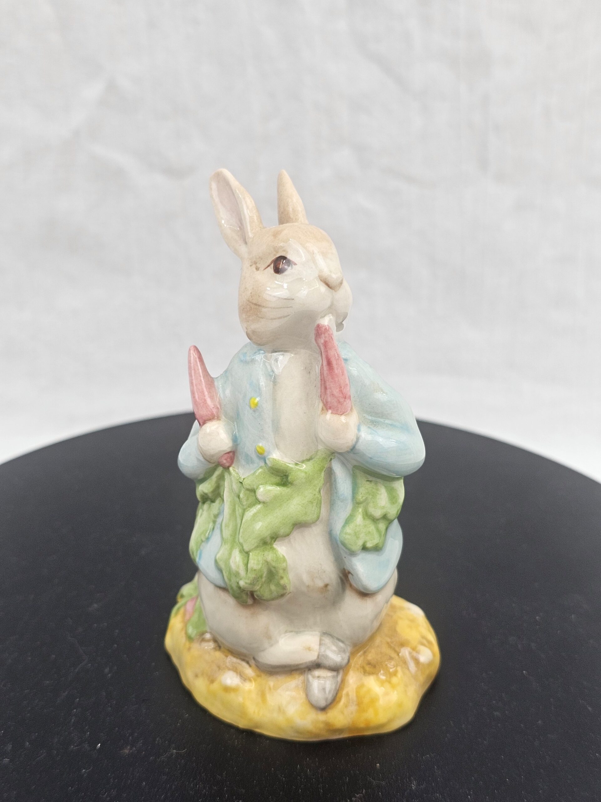 Royal Albert Beatrix Potter Figurine 'Peter Ate a Radish', BP-6a Backstamp, issued 1995