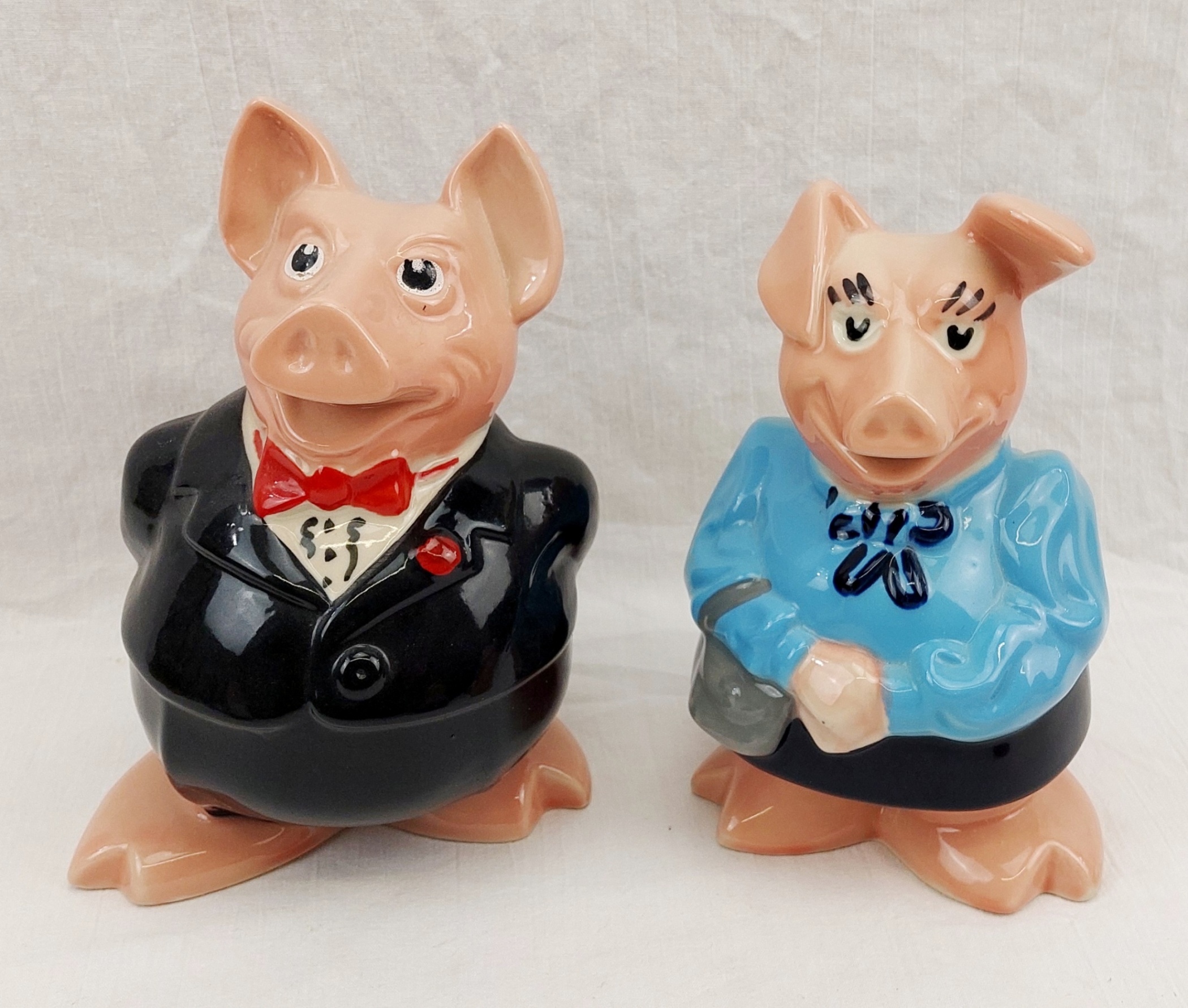 Set OF 5 Wade NatWest Bank Pigs With Stoppers - Image 2