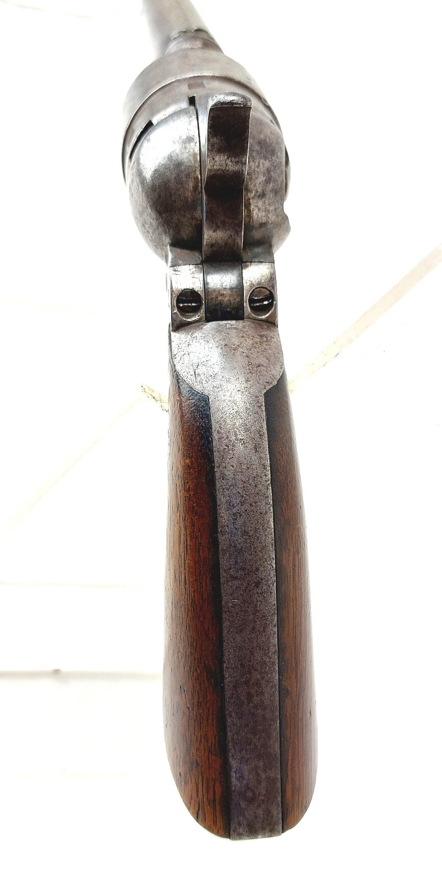 US, Civil War, Early Colt Model 1860 Army .44 Revolver (c.1863) with Complete Belt Rig: Eagle Plate, Holster, Model 1850 Cap Pouch, Accessory Pouch and Shoulder Support Strap, Serial No. 89837, Obsolete Calibre - Image 8