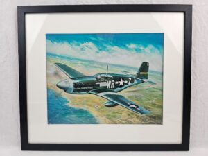 Unique Airfix NA P51 B Mustang Cibachrome Print By Ken McDonaugh