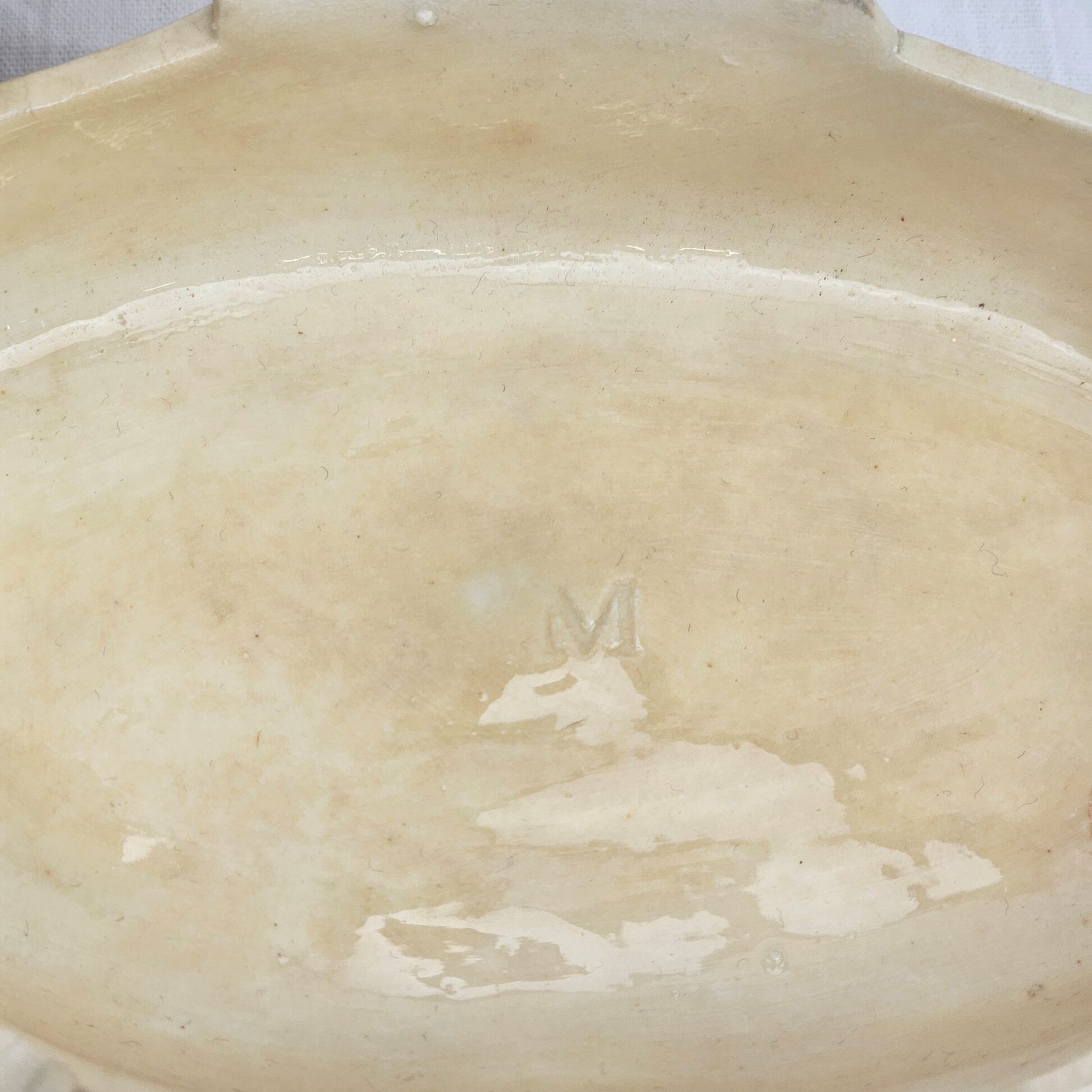 Early Victorian Staffordshire Pottery Cottage Pastille Burner on Oval Stand, c.1835–1855 - Image 9
