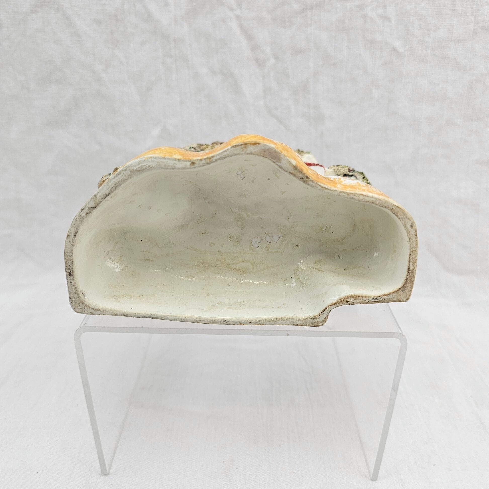 Victorian Staffordshire Flatback Pastille Burner Cottage - Image 8