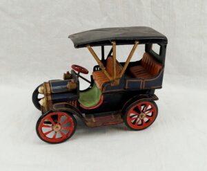 Vintage Schuco Tinplate Clockwork Car