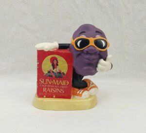 Vintage Sun-Maid Raisins Plastic Money Box