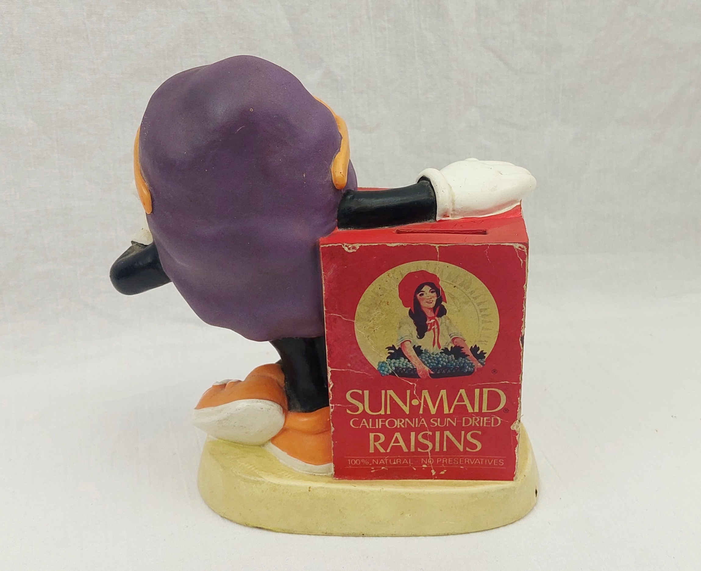 Vintage Sun-Maid Raisins Plastic Money Box - Image 2