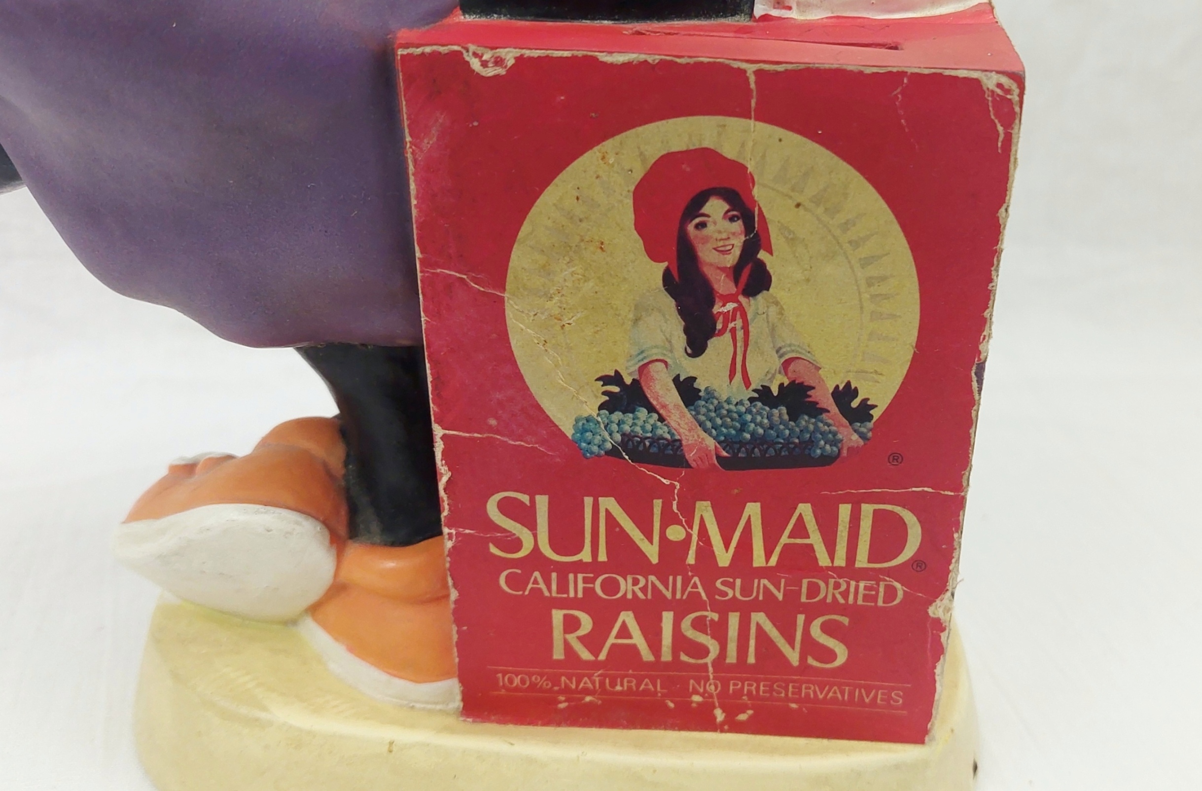 Vintage Sun-Maid Raisins Plastic Money Box - Image 6