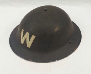 WW2 1939 British Air Raid Wardens Mk II Brodie Helmet