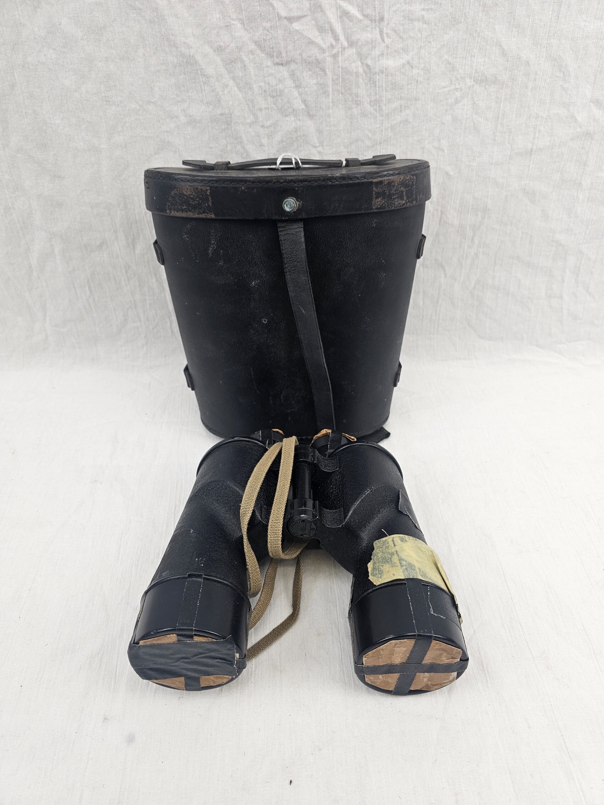 Cased WW2 Bausch And Lomb Ships Mark 1 Mod 2 US Navy Binoculars