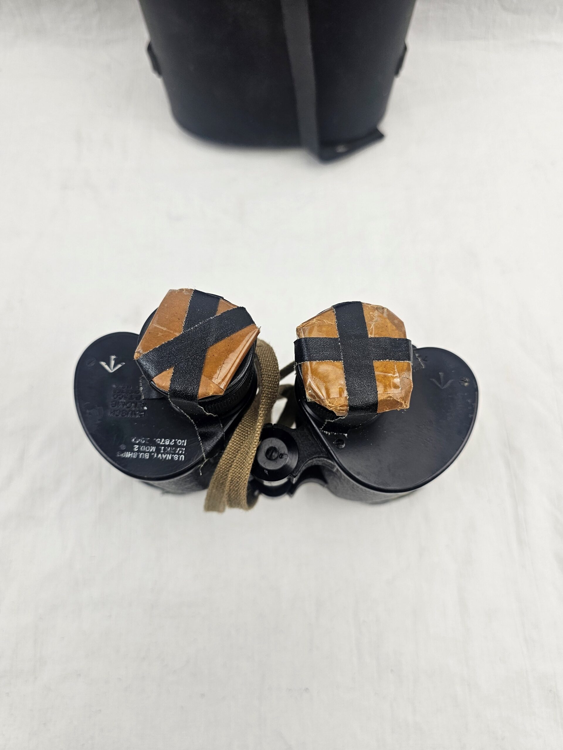 Cased WW2 Bausch And Lomb Ships Mark 1 Mod 2 US Navy Binoculars - Image 7