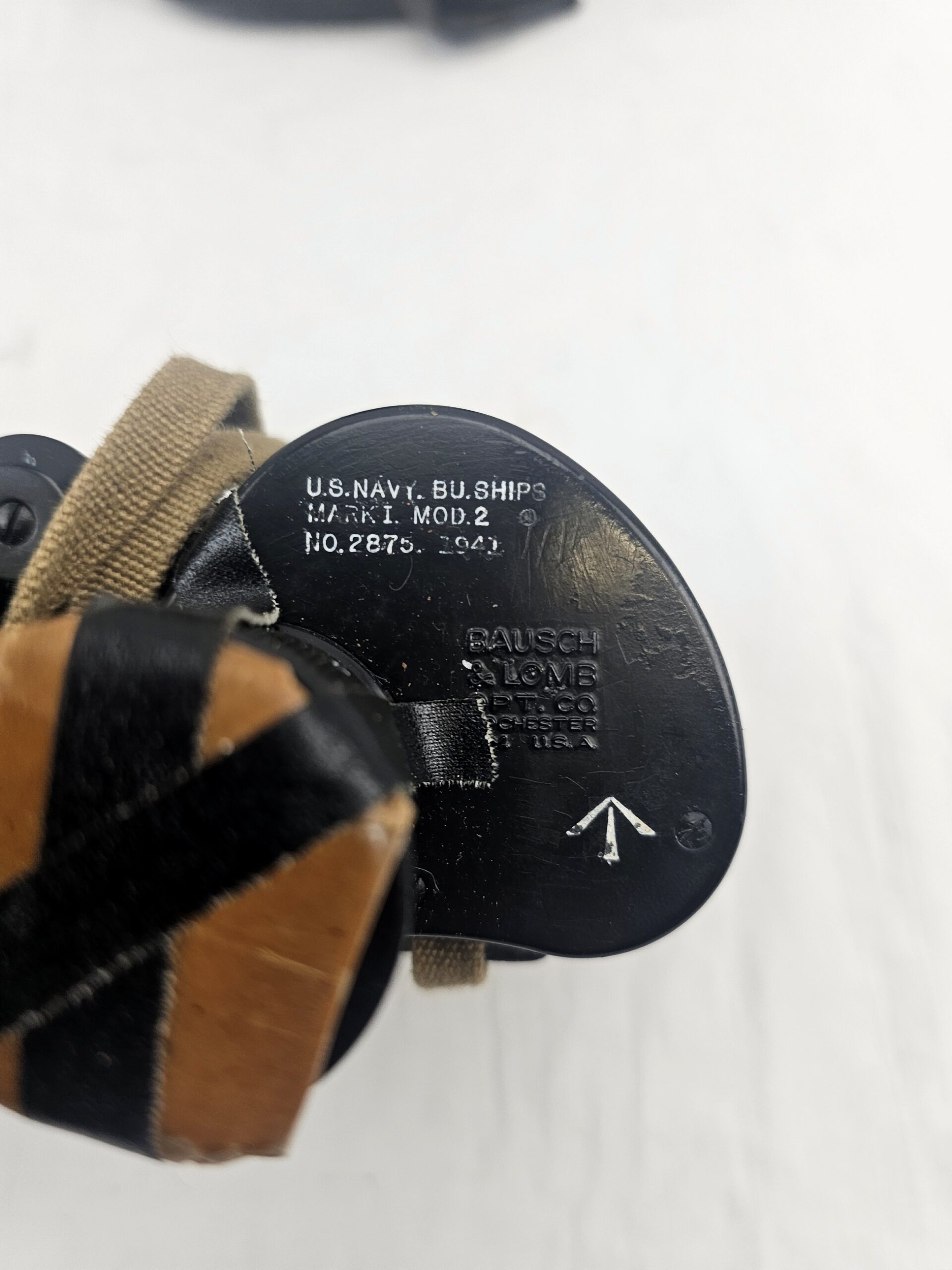 Cased WW2 Bausch And Lomb Ships Mark 1 Mod 2 US Navy Binoculars - Image 6