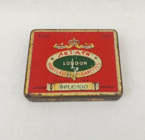 c1900 Ardath Cigarette Tin #1
