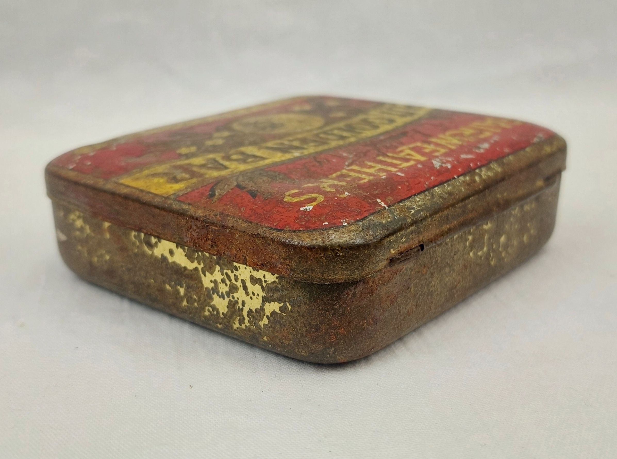 c1900s Fairweathers Cut Golden Bar Tobacco Tin - Image 3