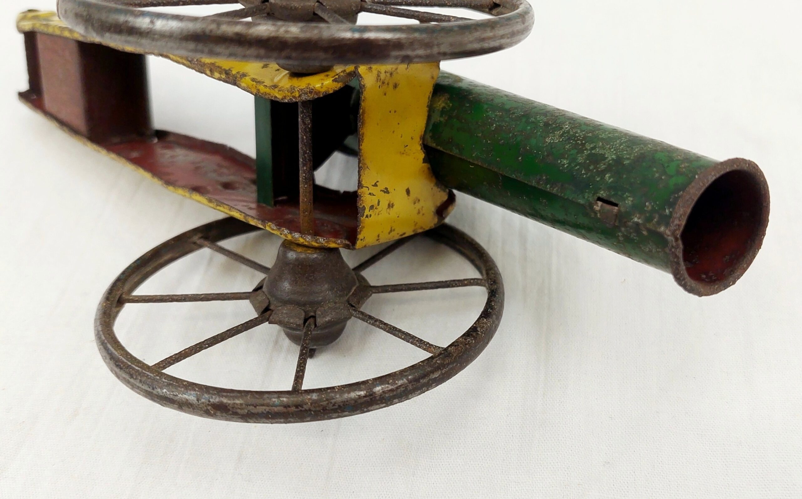c1910 Pull Sprung Tinplate Cannon - Image 8