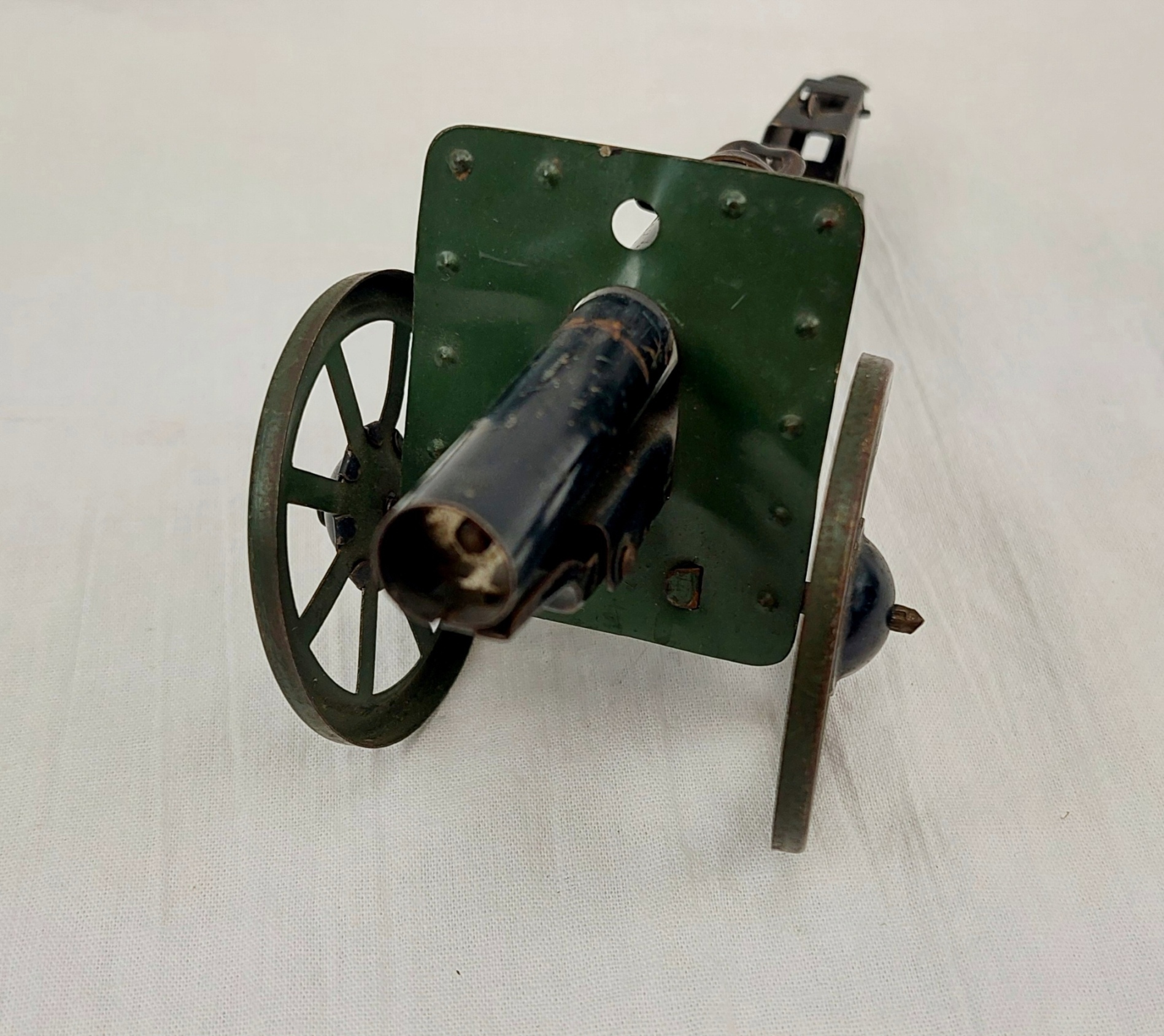 c1930s Tinplate Howitzer Toy - Image 2