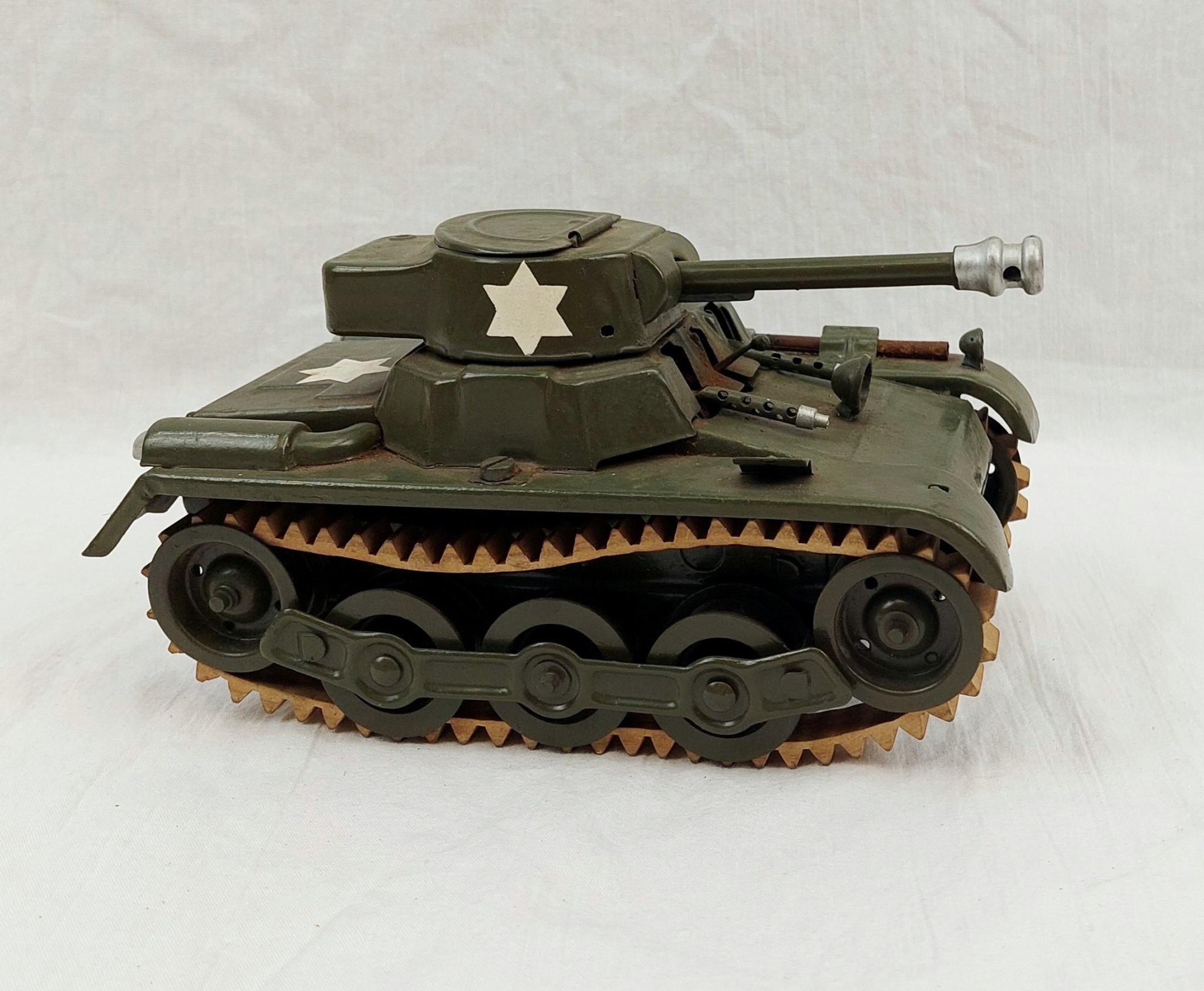 c1950 Gama Of Germany Tinplate American Tank