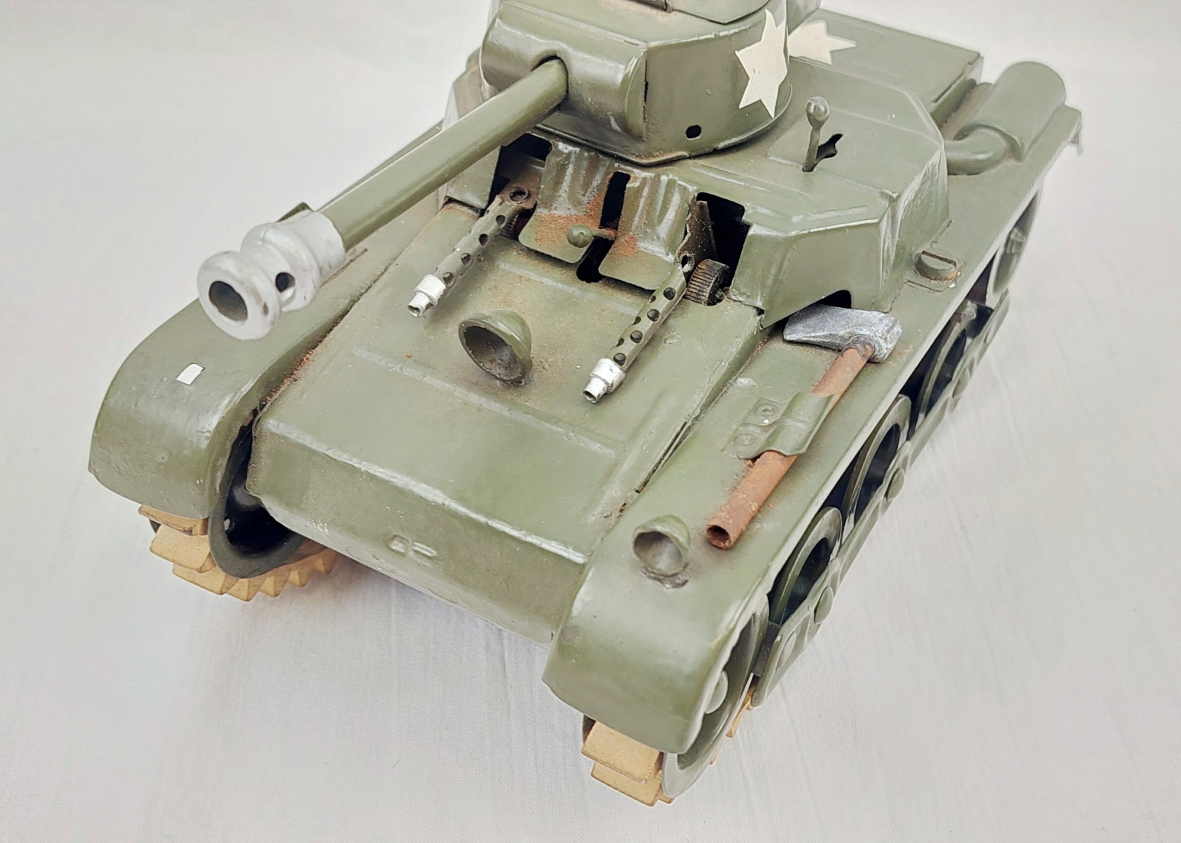 c1950 Gama Of Germany Tinplate American Tank - Image 3