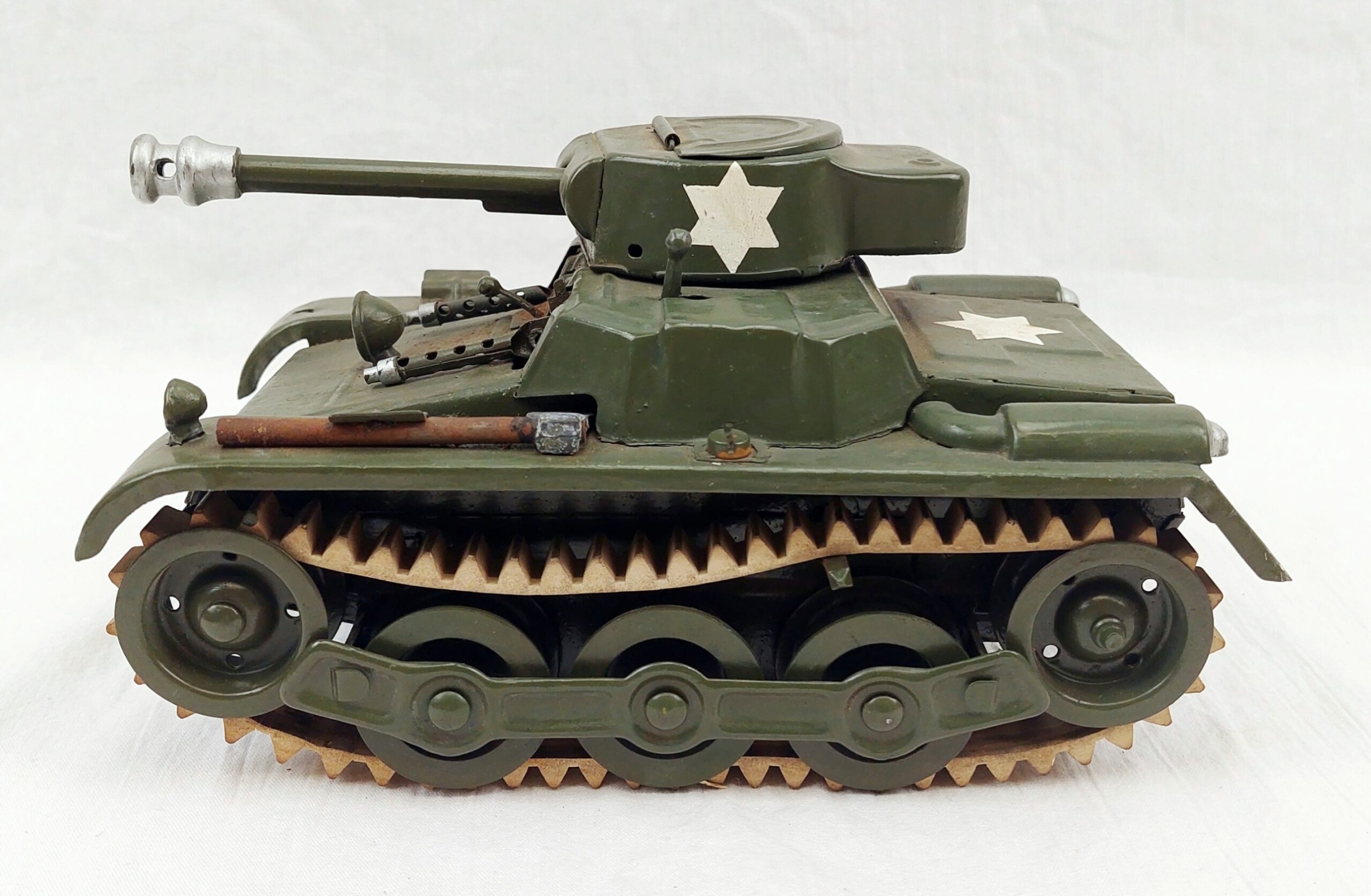 c1950 Gama Of Germany Tinplate American Tank - Image 2