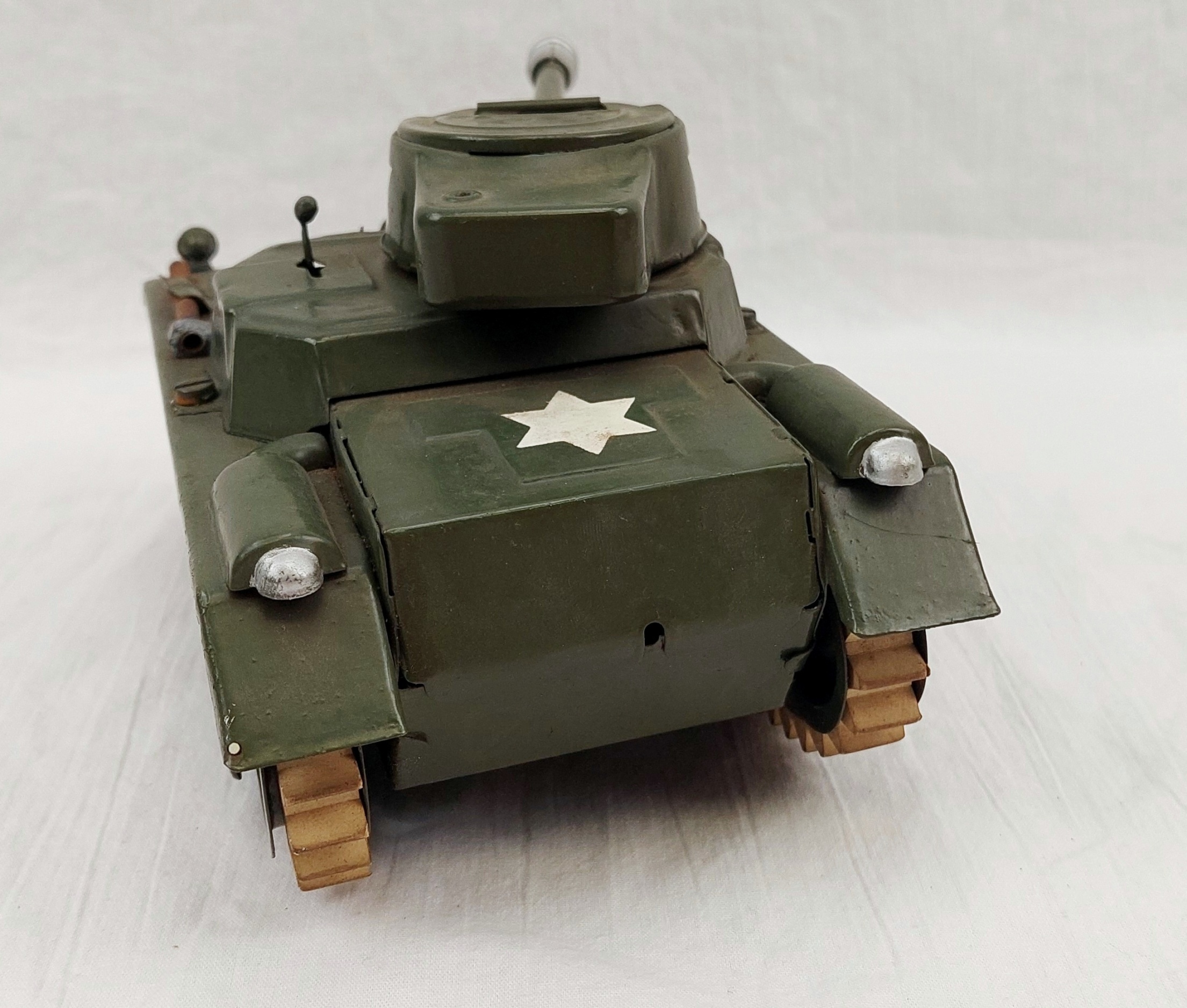 c1950 Gama Of Germany Tinplate American Tank - Image 4