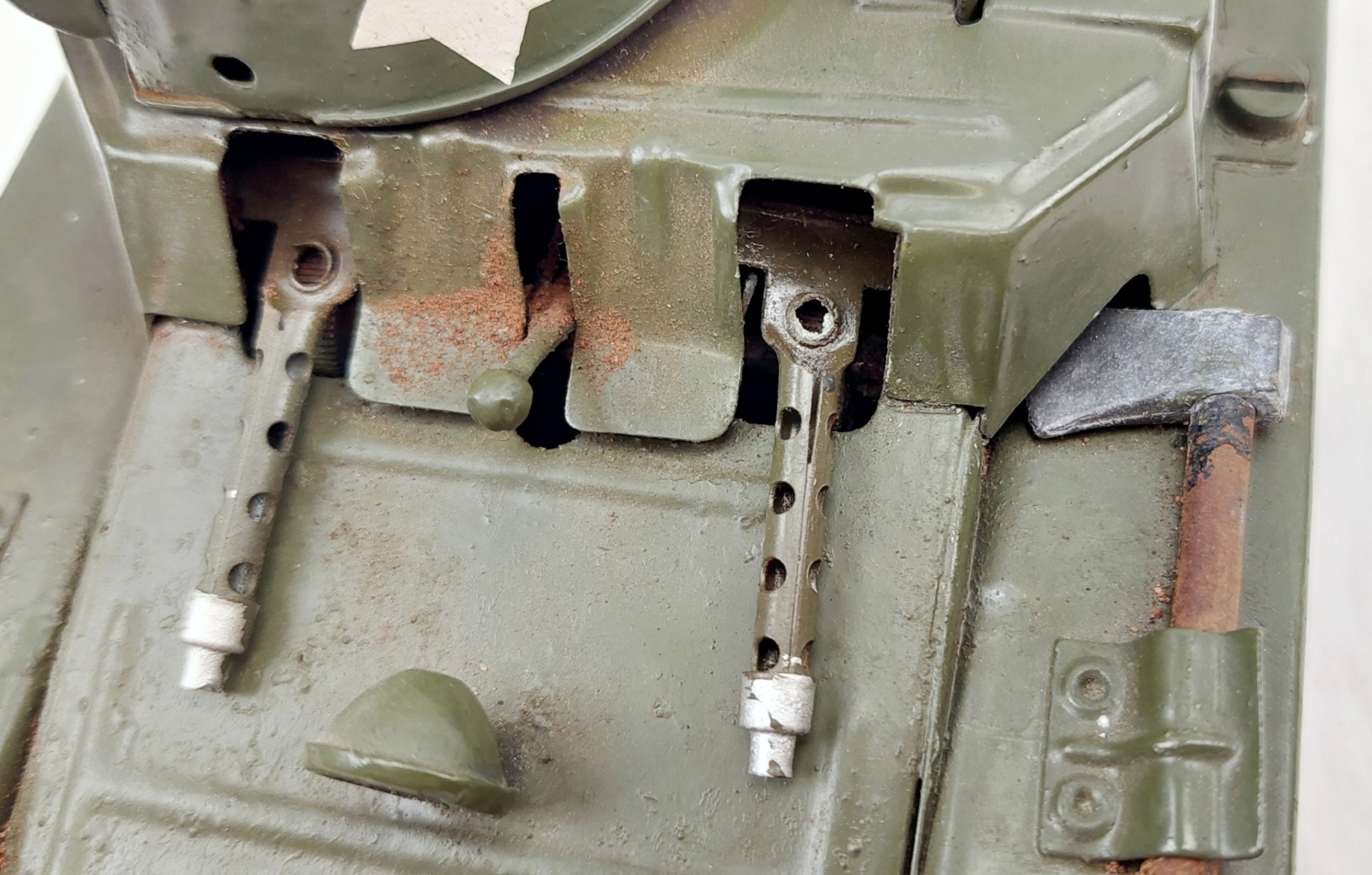 c1950 Gama Of Germany Tinplate American Tank - Image 6