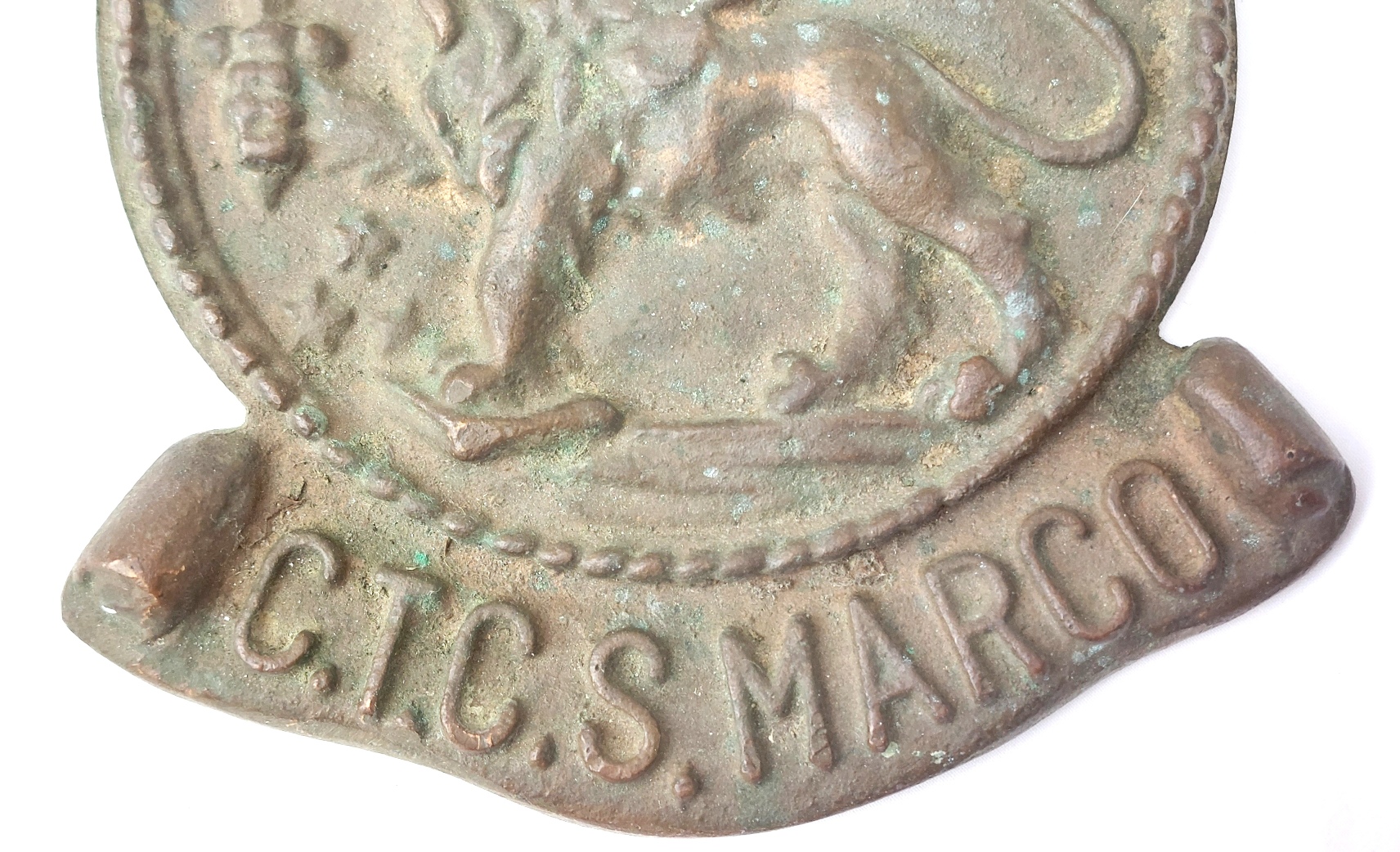 Italian, WW2, Regia Marina “San Marco” Marine Training Centre Bronze Tompion - Image 5