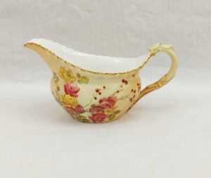 Royal Worcester 1901 Porcelain Blush Ivory Creamer Jug
